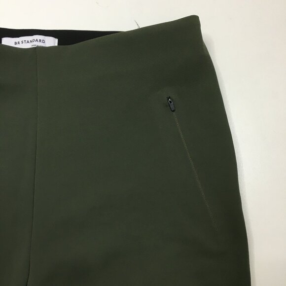 NWT BANANA REPUBLIC Green Skinny Fit High Rise 6 Way Stretch Packable Pant - Picture 6 of 13